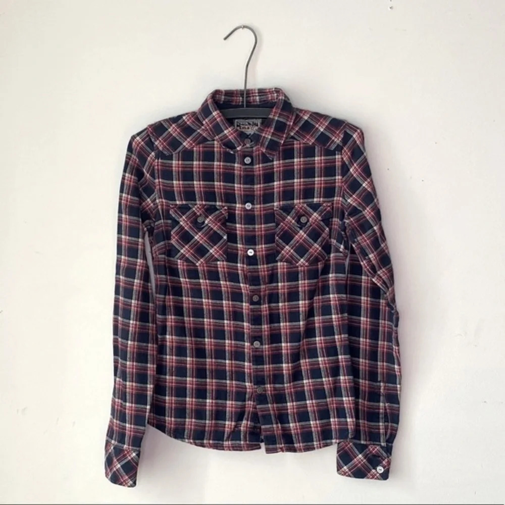 3 FOR $25 ARITZIA TNA | FLANNEL BUTTON UP  l XS